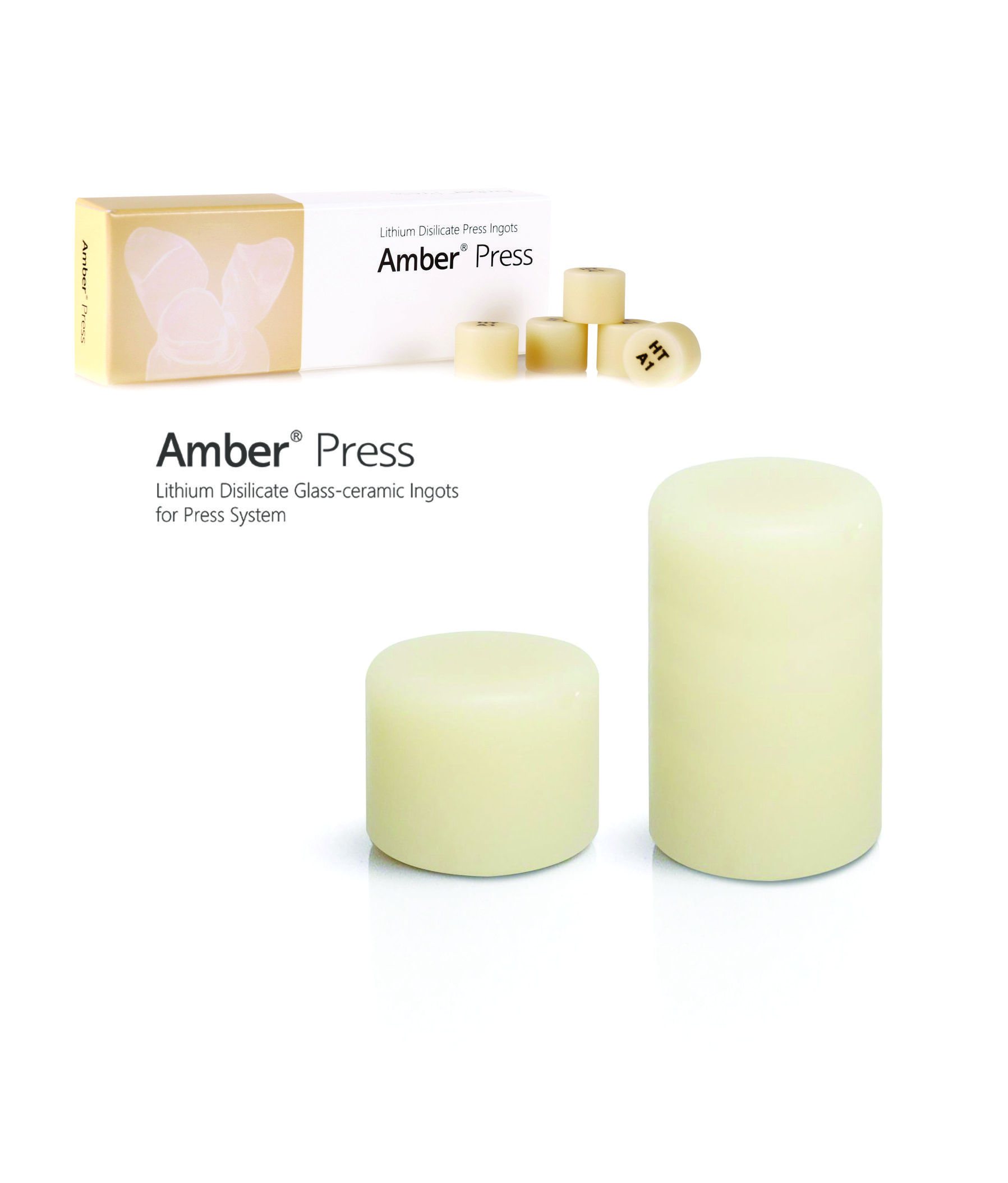Pastile din Disilicat de Litiu Amber Press  MO R10