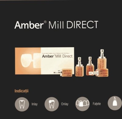 Blocuri din Disilicat de Litiu Multilayer Amber Mill Direct