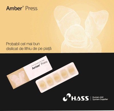 Pastile din Disilicat de Litiu  Amber Press LT R10